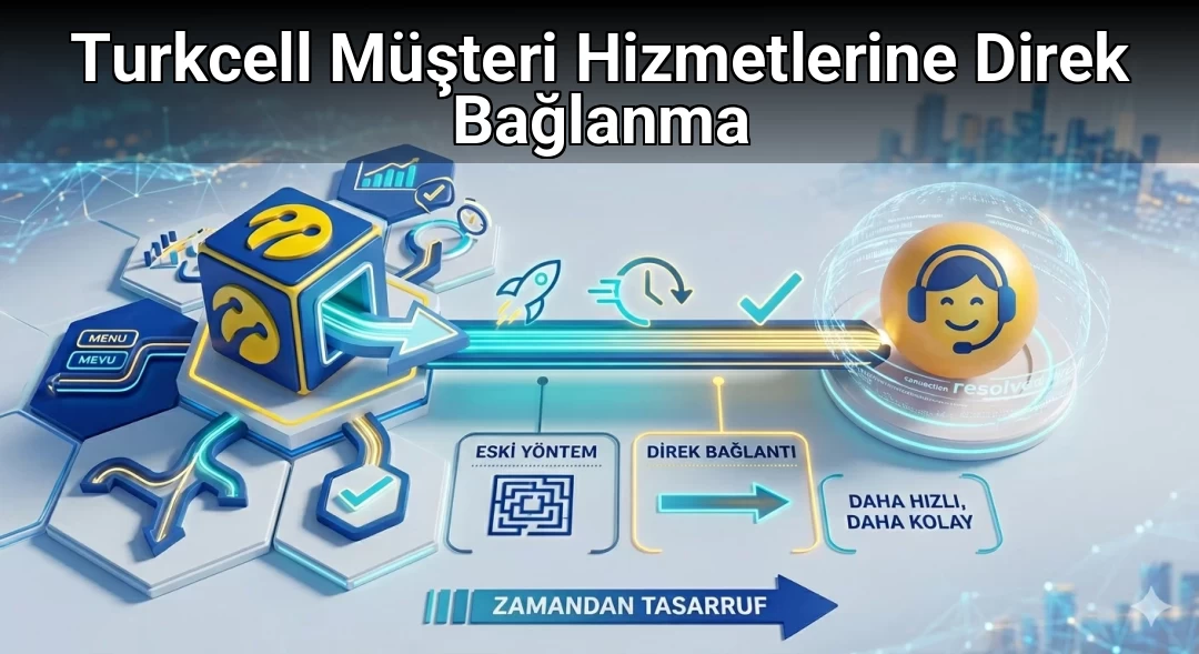 Turkcell Müşteri Hizmetlerine Direk Bağlanma